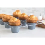 Fox Run Popover Pan Set of 6, Non-Stick Heavy Gauge Carbon Steel Bakeware thumbnail 5