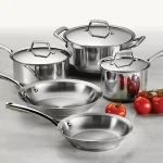 Tramontina Gourmet Prima 8-Piece Stainless Steel Cookware Set, Tri-Ply Induction Compatible thumbnail 1