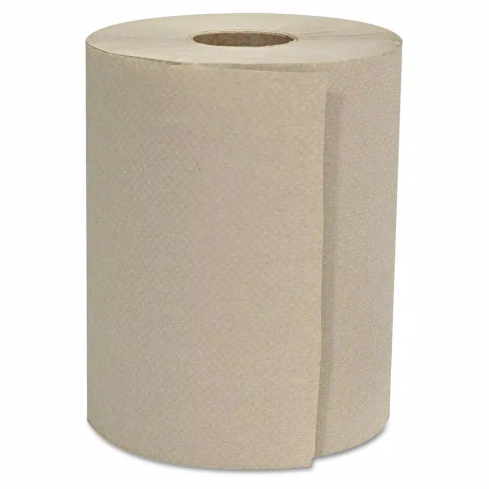 GEN Hardwound Roll Towels 1-Ply Natural 8 in. x 800 ft (6 Rolls per Carton)