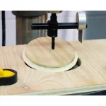 MIBRO Adjustable Circle Hole Cutter, 1 in. to 6 in. Diameter, for Wood, Plastic and Soft Metals thumbnail 5