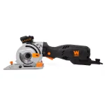 WEN 5 Amp 3-1/2 in. Compact Plunge Cut Circular Saw with Laser and Carrying Case thumbnail 3