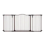 Unbranded North States Deluxe Decor Gate, Extra-Wide Metal Safety Gate for Doorways, 38.3 to 72 in. thumbnail 1