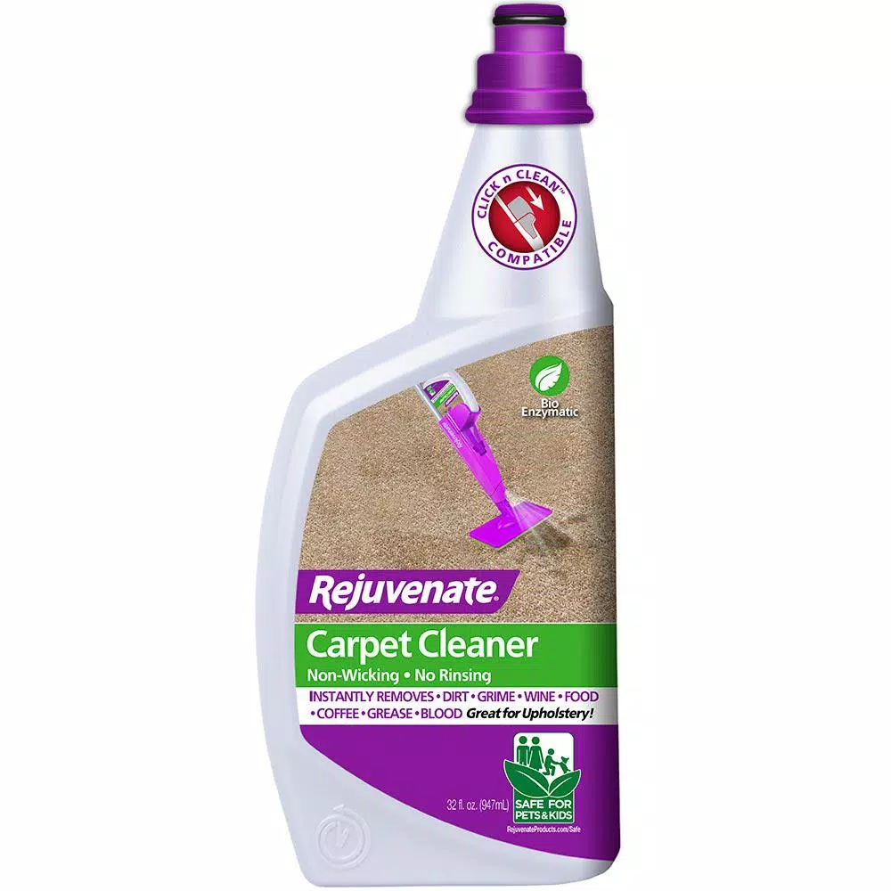 Rejuvenate Carpet Cleaner & Upholstery Spot and Stain Remover, 32 oz.