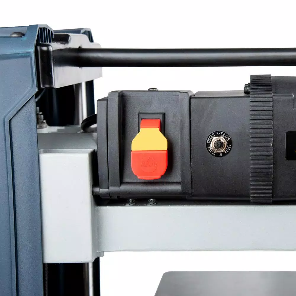 POWERTEC 12-1/2 in. 15 Amp 2-Blade Portable Benchtop Thickness Planer