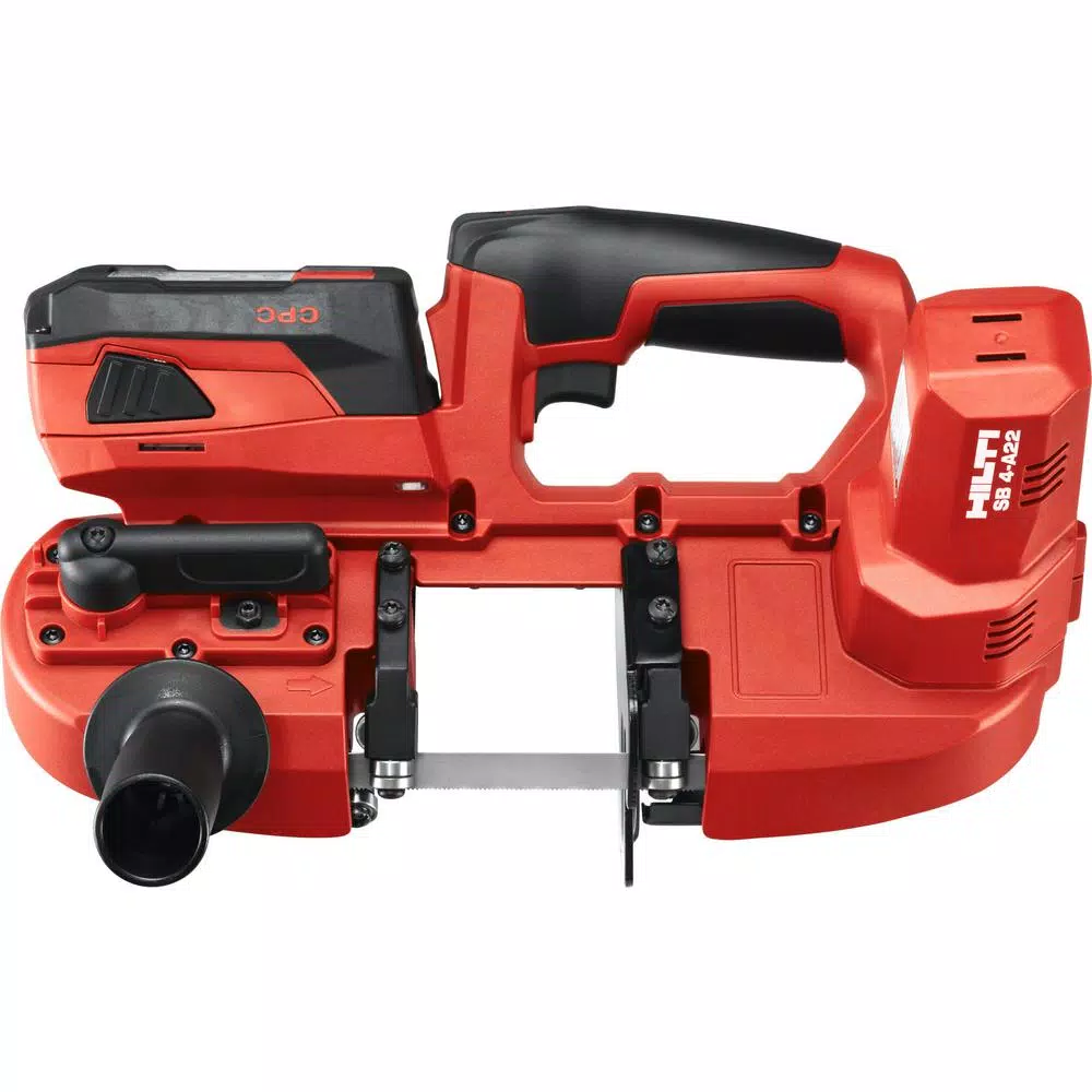 Hilti 22V SB 4 Cordless Band Saw Kit with Two 4.0 Ah Batteries, Charger, and Bag