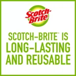 Scotch-Brite 2.8 in. Copper Coated Scouring Pads, 3-Pack thumbnail 2