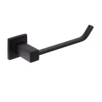 Glacier Bay Farrington Single-Post Toilet Paper Holder, Matte Black thumbnail 1