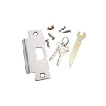 Taco DL-LHV Grade 1 Commercial Cylindrical Entry Lever, Clutch Function, Brushed Chrome thumbnail 3