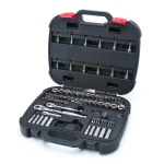 Husky 92-Piece Mechanics Tool Set with 1/4 in. and 3/8 in. Drive Ratchets and Sockets thumbnail 1