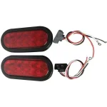 MaxxHaul 6 in. Oval LED Submersible Stop/Turn/Tail Light 2-Pack thumbnail 2