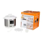 Rosewill 7-in-1 Multi-Function Electric Pressure Cooker, 6.3 Qt, White/Stainless Steel thumbnail 7