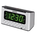 Jensen JCR-231 Digital AM/FM Dual Alarm Clock Radio with Wave Sensor and LED Display thumbnail 1