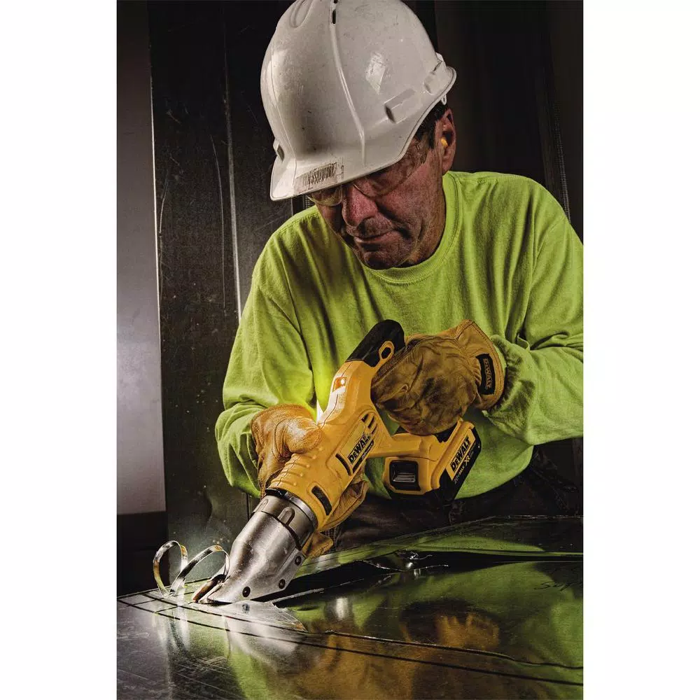 DEWALT 20V MAX Cordless 14-Gauge Swivel Head Double Cut Shears (Tool-Only)