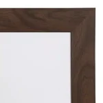 DesignOvation Kate and Laurel Beatrice Walnut Brown Rectangle Magnetic Dry Erase Memo Board thumbnail 3