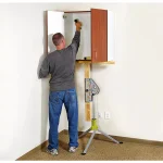Rockwell JawStand Multi-Use Work Station - Portable Support Stand with Built-in Clamp for Miter and Table Saws thumbnail 6