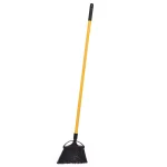 Alpine Industries 10 in. Black Outdoor Angle Broom with Fiberglass Handle thumbnail 4