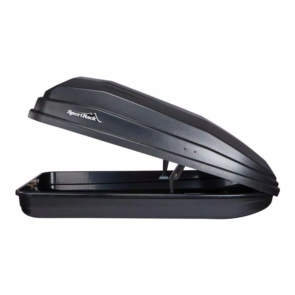 SportRack Vista Aero XL 18 cu. ft. Rear Opening Rooftop Cargo Box - Black