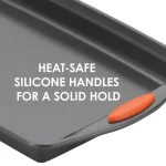 Rachael Ray Nonstick 9 x 13 in. Covered Cake Pan with Snap-On Lid, Carbon Steel thumbnail 5