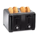 Hamilton Beach 4-Slice Wide Slot Toaster, Black thumbnail 3