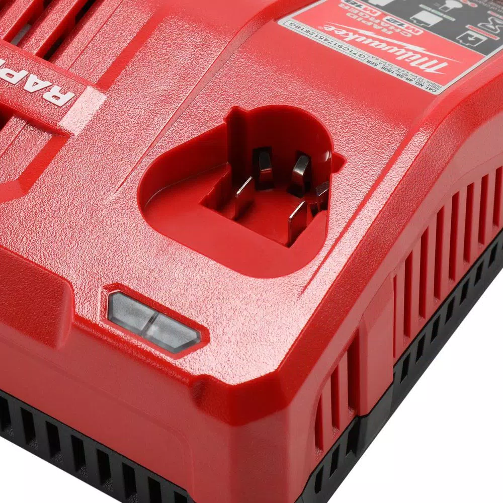 Milwaukee M12 & M18 Lithium-Ion Multi-Voltage Rapid Battery Charger