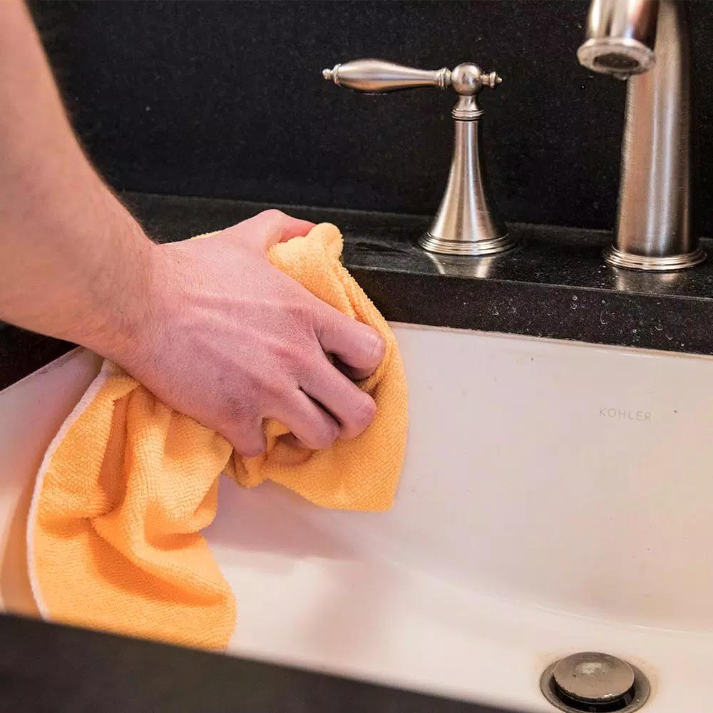HDX 16 in. x 16 in. Multi-Purpose Microfiber Towels, 6-Pack