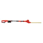 Sun Joe 18 in. Electric Telescoping Pole Hedge Trimmer, 3.8 Amp, Red thumbnail 1