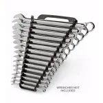 TEKTON 7.5 in. 15-Tool Store-and-Go Wrench Rack Keeper, Black thumbnail 5