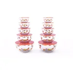 Chef Buddy 20-Piece Glass Bowl Container Set with Lids thumbnail 3