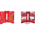 Milwaukee SHOCKWAVE Titanium Drill Bit Set (15-Piece) & Impact Duty Driver Bit Set (40-Piece) thumbnail 1