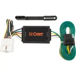 CURT Custom Vehicle-Trailer Wiring Harness, 4-Way Flat for Toyota Highlander, OEM Tow Package Required thumbnail 1