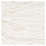 Boardwalk Super Loop Medium Wet Mop Head, 4-Ply Cotton/Synthetic Blend, White, 12/Carton thumbnail 2