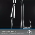 Flow Series Motion Activated Single-Handle Pull-Down Kitchen Faucet, Brushed Nickel (3-Pack) thumbnail 10
