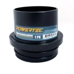 POWERTEC 4 in. Screw End Quick Coupler for Dust Collection Systems thumbnail 1