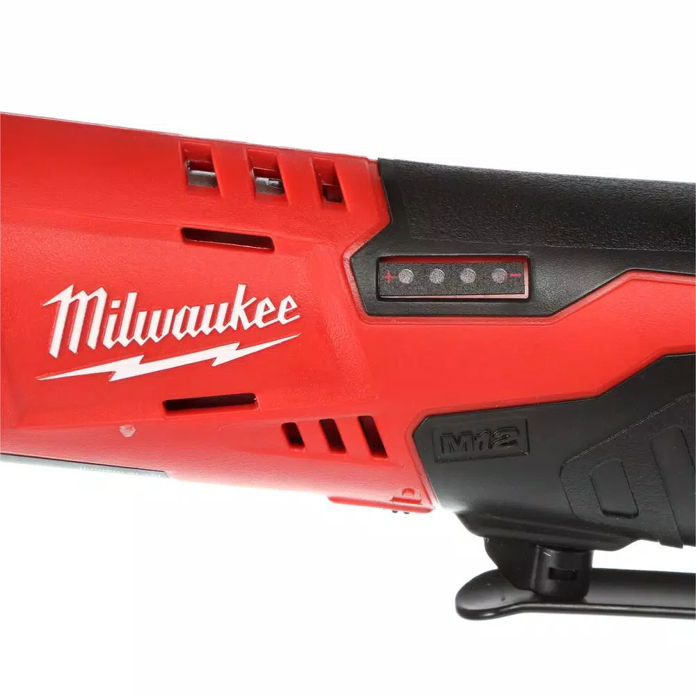 Milwaukee M12 3/8 in. Cordless Ratchet with 4.0 Ah Lithium-Ion Battery