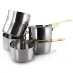 Gibson Home Lannister by Gibson 0.4 qt. Stainless Steel Mini Sauce Pan, 6-Pack thumbnail 1