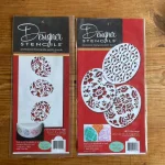 Designer Stencils Ornamental Egg Cookie Stencil Bundle - 4 Decorative Patterns thumbnail 2