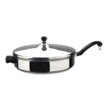 Farberware Classic Series 4.5 qt. Stainless Steel Nonstick Saute Pan with Lid thumbnail 1