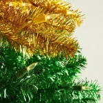 Home Accents Holiday 7.5 ft. Rainbow Color Pine LED Pre-Lit Artificial Christmas Tree with 500 SureBright Warm White Lights thumbnail 3