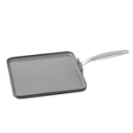 GreenPan Chatham 11 in. Hard-Anodized Aluminum Ceramic Nonstick Square Griddle, Gray thumbnail 1