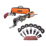 RIDGID 4 Amp Corded JobMax Multi-Tool Kit with 14-Piece Oscillating Blade Accessory Set thumbnail 1