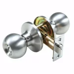 Toledo Fine Locks Avila Satin Stainless Steel Keyed Entry Door Knob Lockset by Toledo Fine Locks thumbnail 1