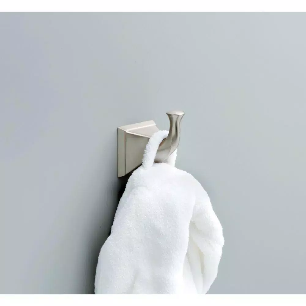 Delta Everly 3-Piece Towel Hook Set, SpotShield Brushed Nickel