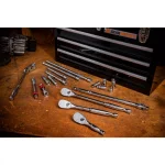 GearWrench 1/4 in. Drive 120XP Extra Long Handle Teardrop Ratchet thumbnail 4
