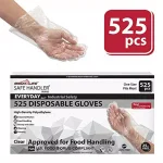 Safe Handler Long Cuff HDPE Multi-Purpose Disposable Gloves, One Size, 525-Count thumbnail 2