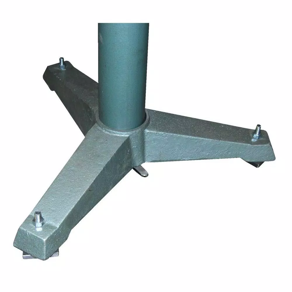Vestil Adjustable Horizontal Range Roller Stand, 26 in. to 36 in. Pipe Stand with Chrome Rollers