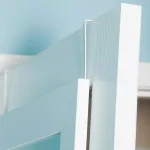 BrandtWorks Modern Matte White Composite Full Length Door Mirror, 71 in. x 21.5 in. thumbnail 3
