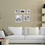 Stonebriar Collection Silver Metal Shadow Box Picture Frame Set, 5-Piece Gallery Wall Decor with White Mats thumbnail 2