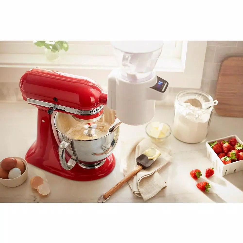 KitchenAid Sifter and Scale Attachment, White