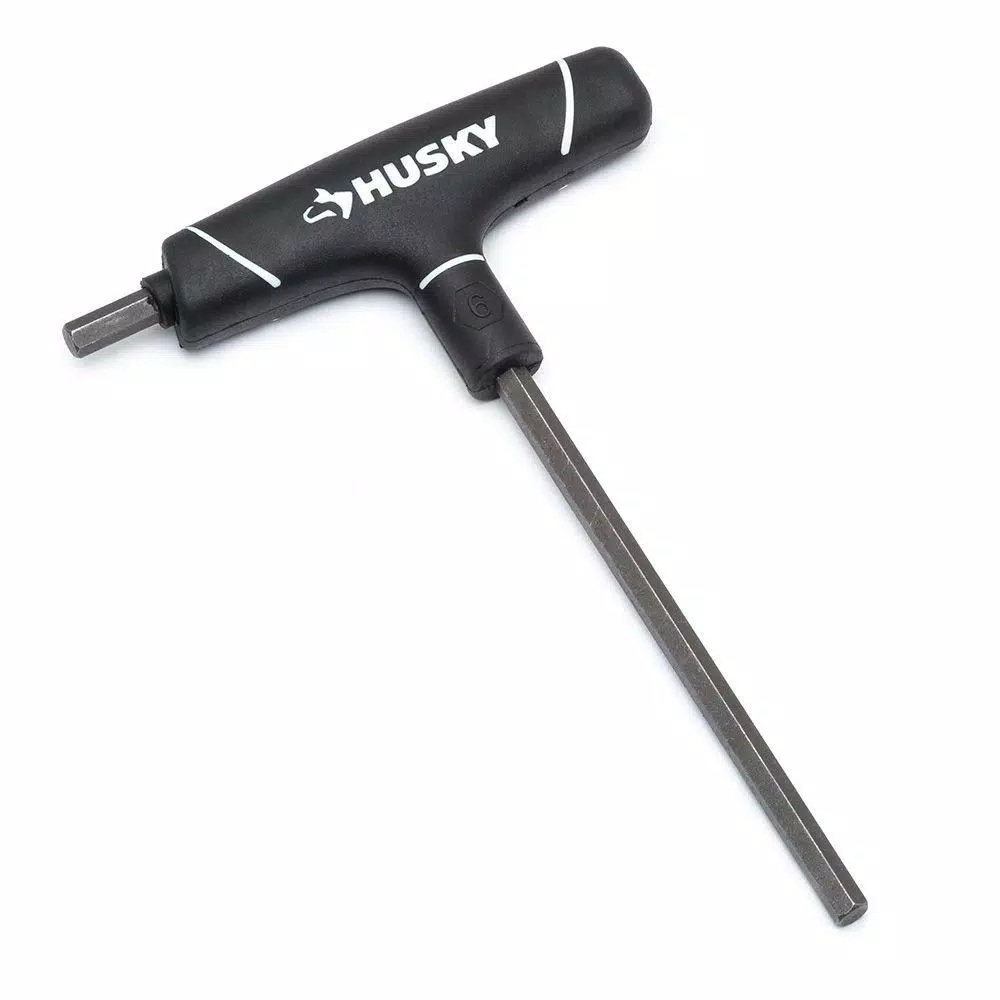 Husky 40-Piece SAE and Metric T-Handle and Long Arm Hex Key Set
