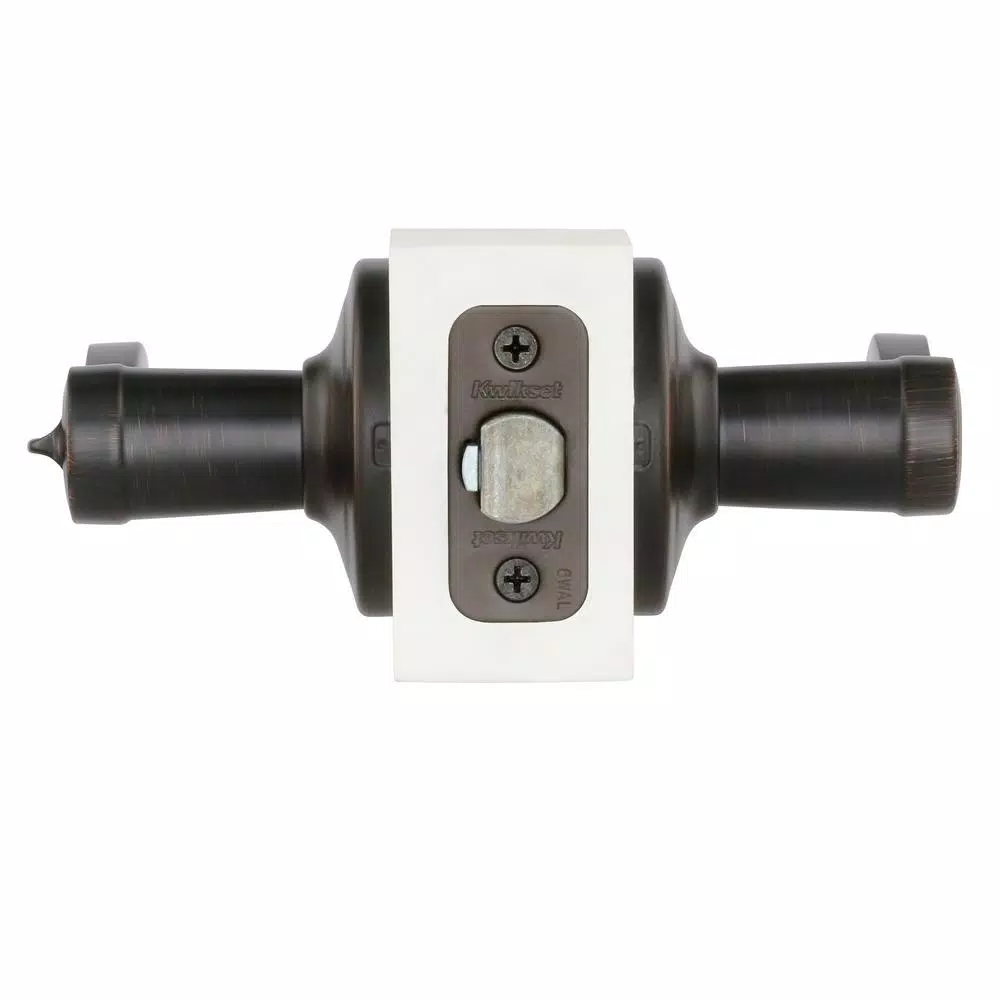 Kwikset Lido Venetian Bronze Exterior Entry Door Lever with SmartKey Security